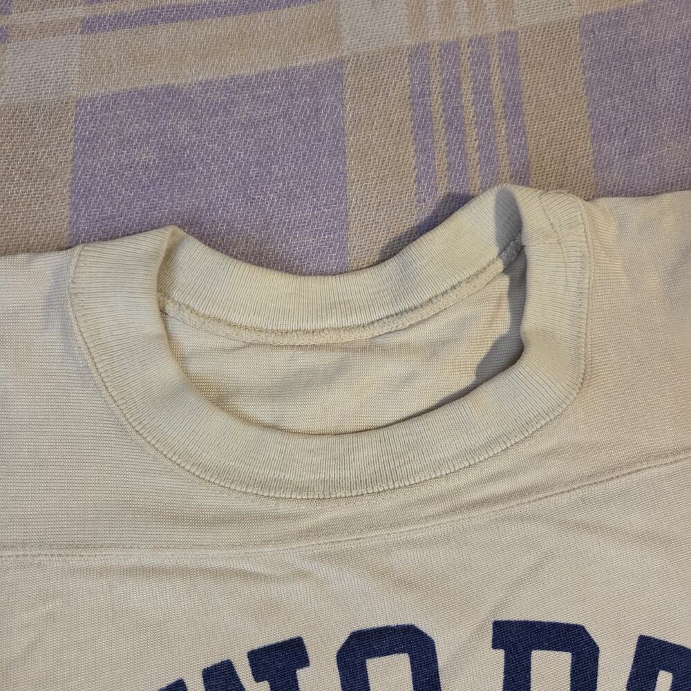 Vintage 60s Haworth Huskies Durene Champion Football Jersey Size Medium USA Rare - Picture 7 of 15